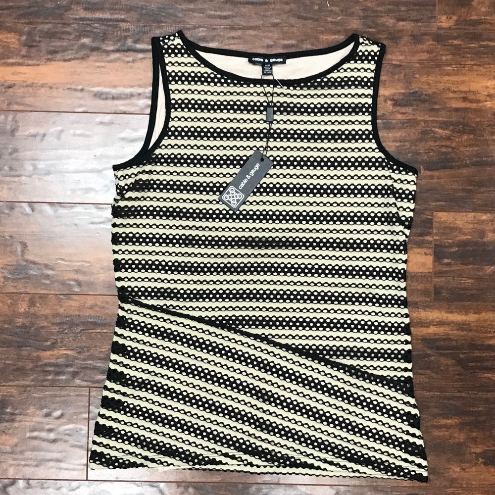 NWT Cable and Gauge Sz M